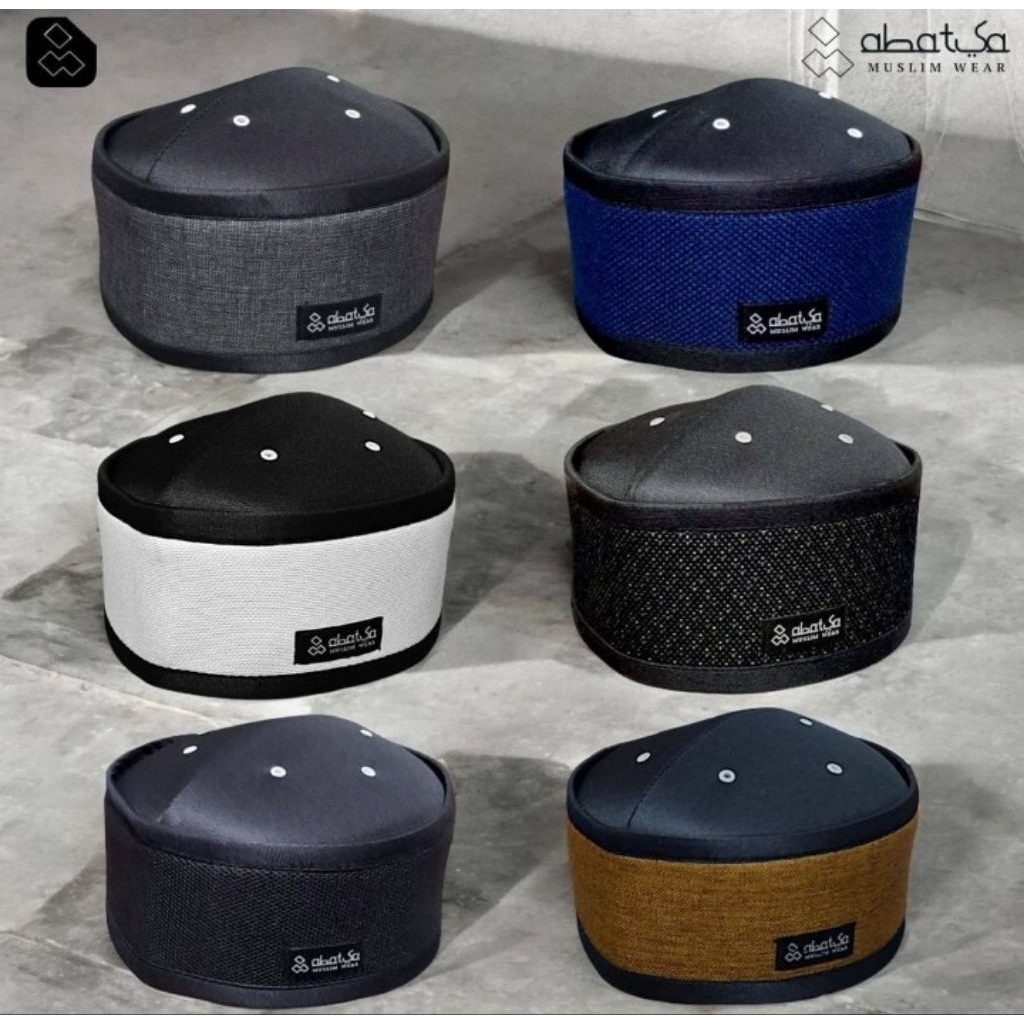 PECI KOPIAH CENGHO KONBINASIAN WARNA HITAM DAN MOTIF KEREN