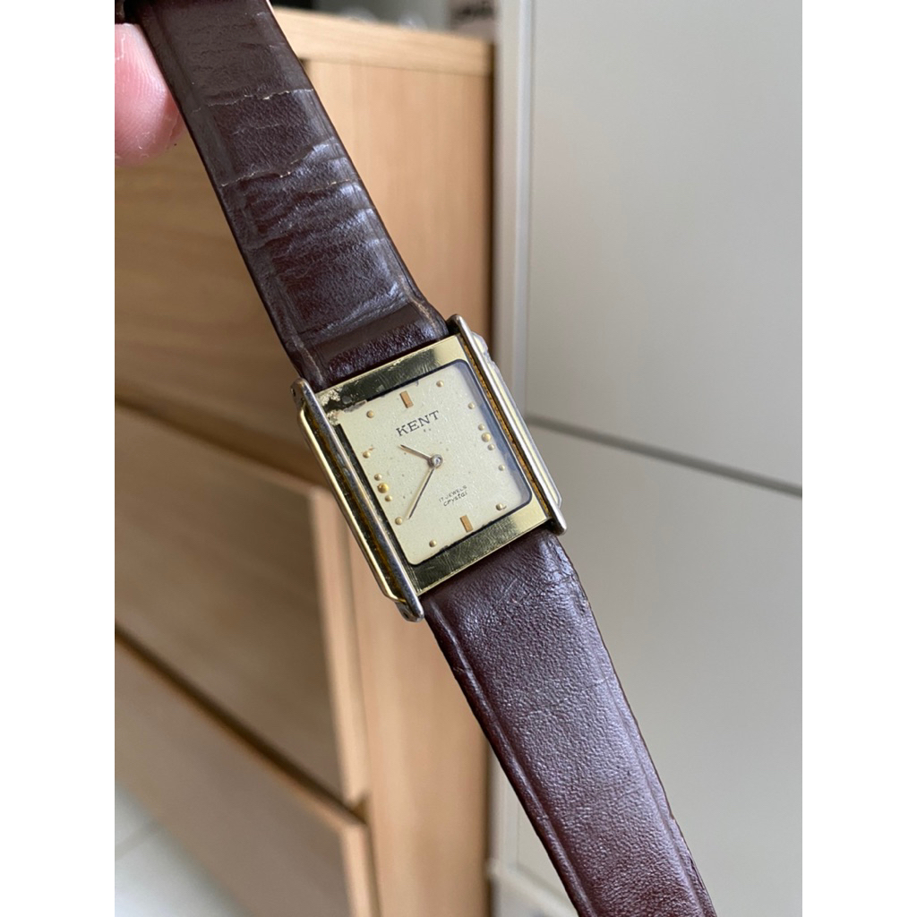 jam vintage manual model tank merk kent