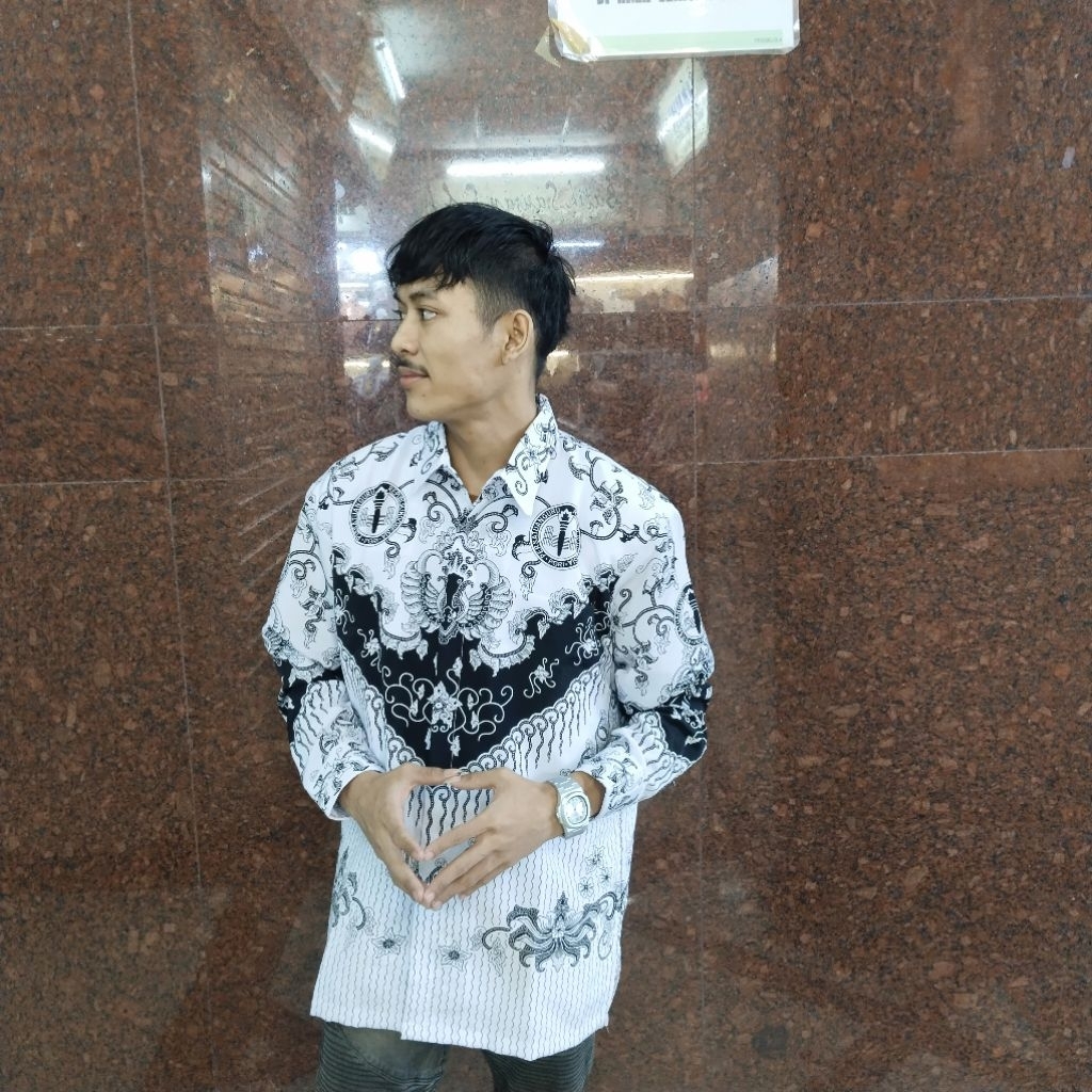 A.07 BATIK PGRI COWOK CEWEK KUALITAS PREMIUM