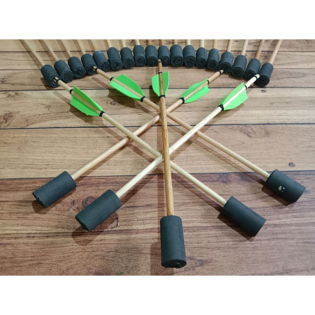 Baby Arrow Anak (6 pcs) | Arrow Ramin/Spruce 41-42 cm Olahraga Panahan Tradisional