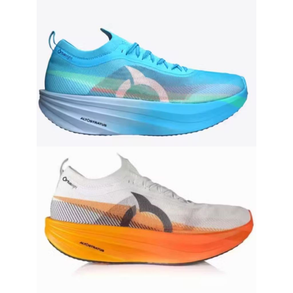 Ortuseight Sepatu lari /Running original HYPERSONIC 2.0 - WHITE ORTRANGE / ORTUSEIGHT SEPATU LARI/ S
