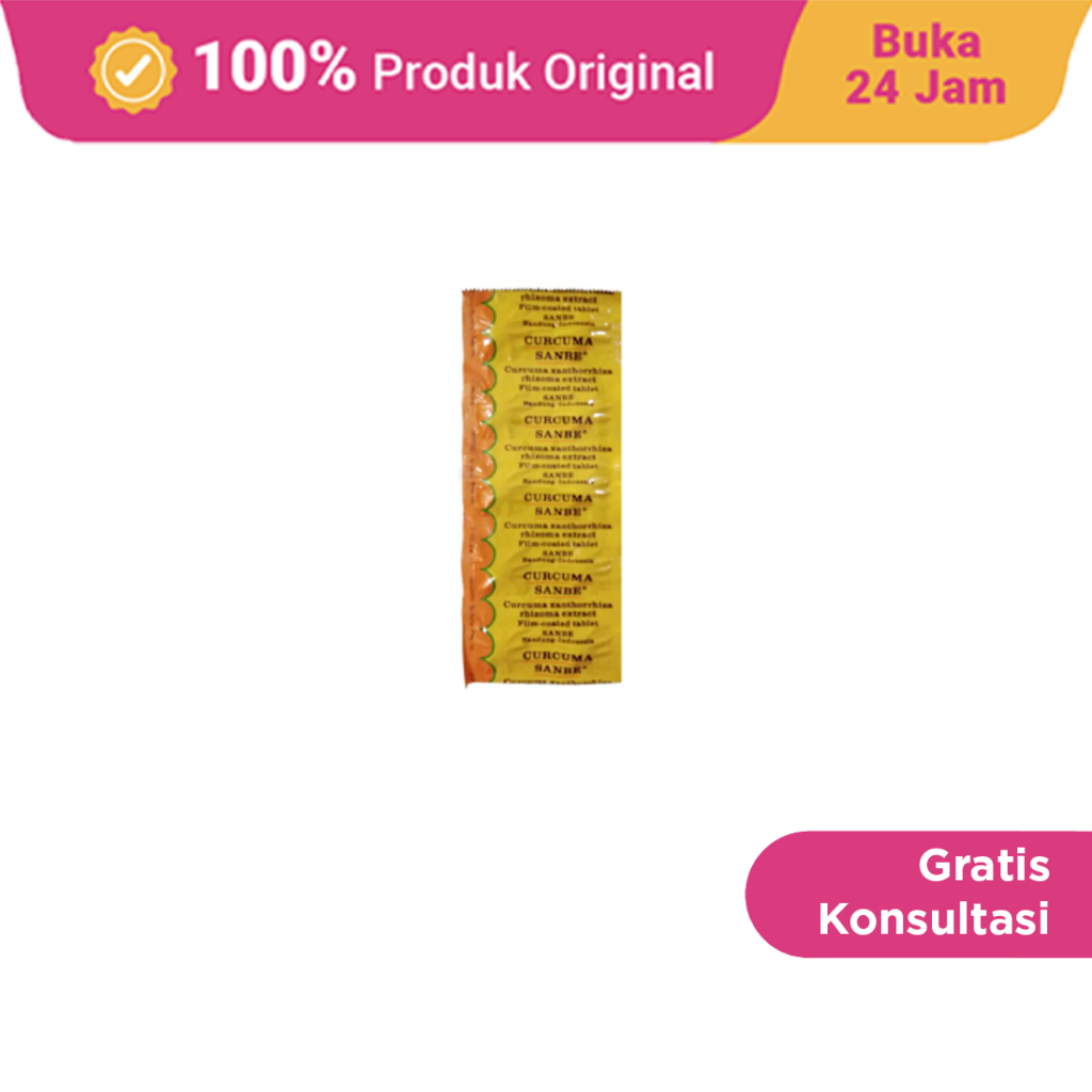 Curcuma Sanbe 10 Tablet