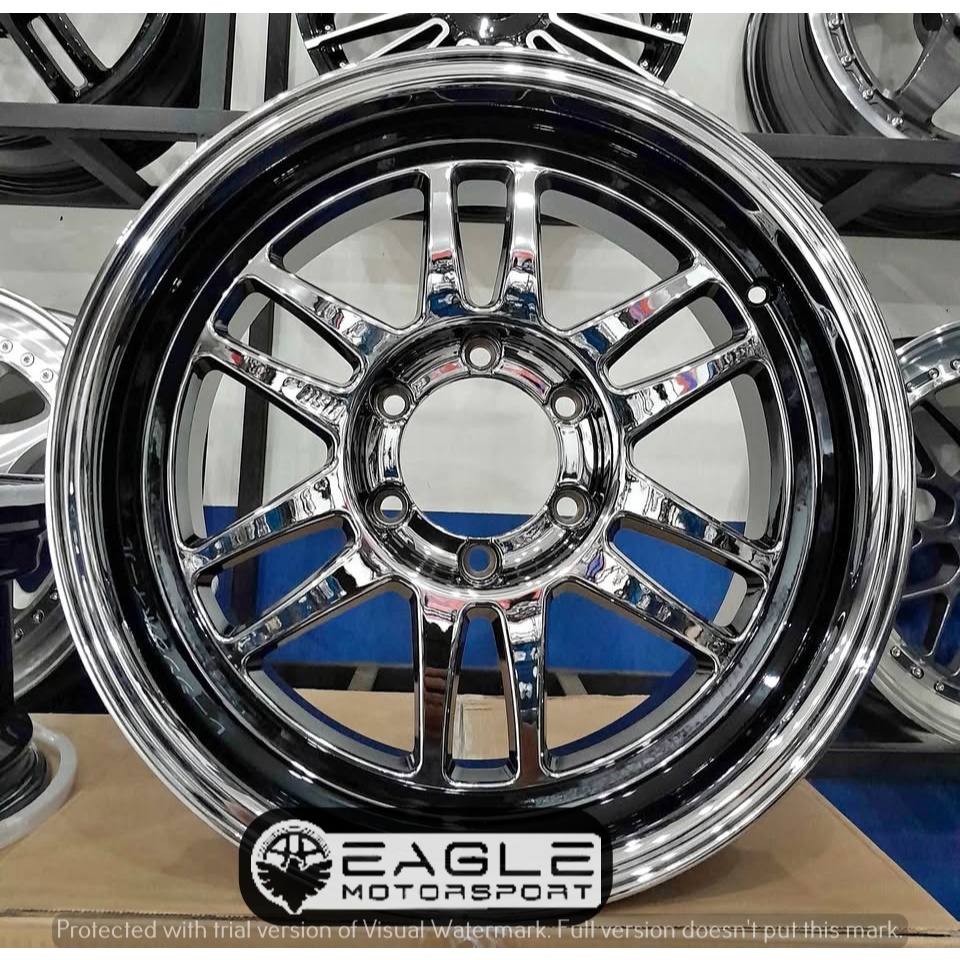 VELG MOBIL  RING 18 VELG PAJERO FORTUNER HILUX ORIGINAL HSR BOROKO BLY01