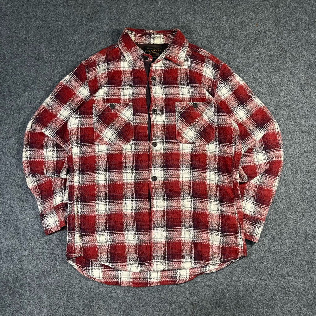 Kemeja flannel Uniqlo second