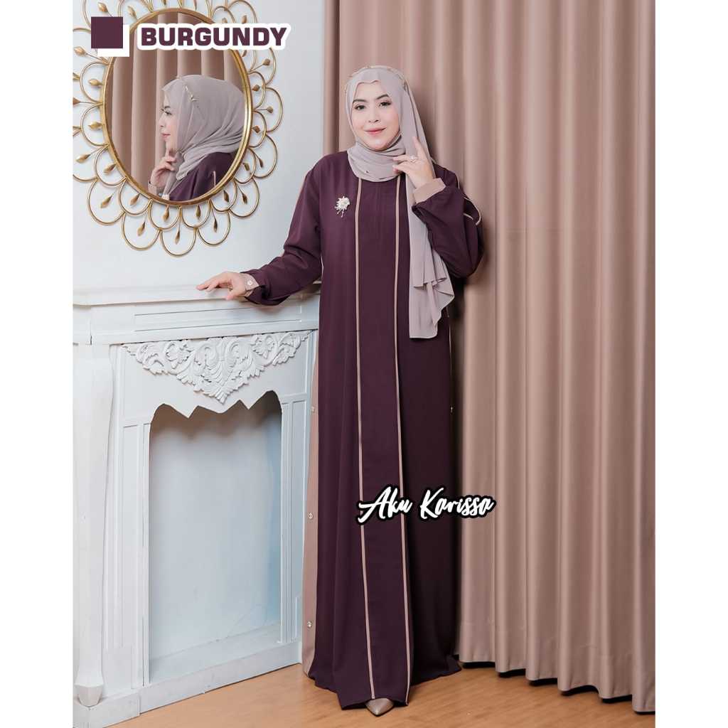 baru gamis Elnara abaya Farida dress ori aku karissa murah kekinian Gina polos simple elegan fashion