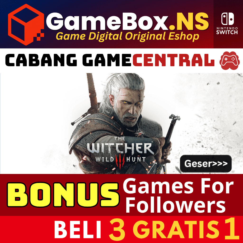 The Witcher 3 : Wild Hunt Nintendo Switch