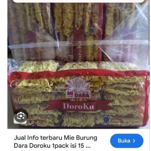 Mie Burung Dara Doroku