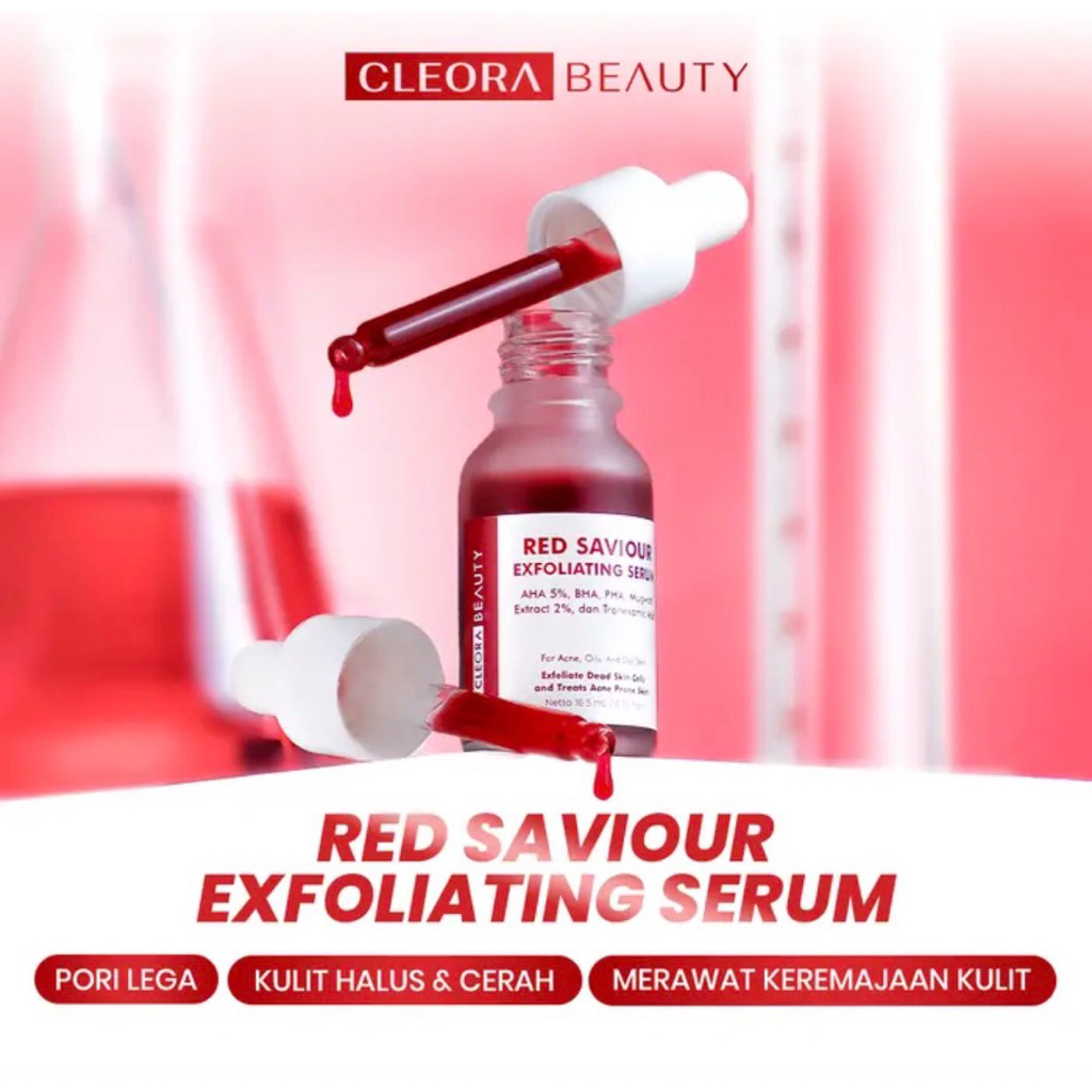Cleora Beauty Red Saviour Exfoliating Serum