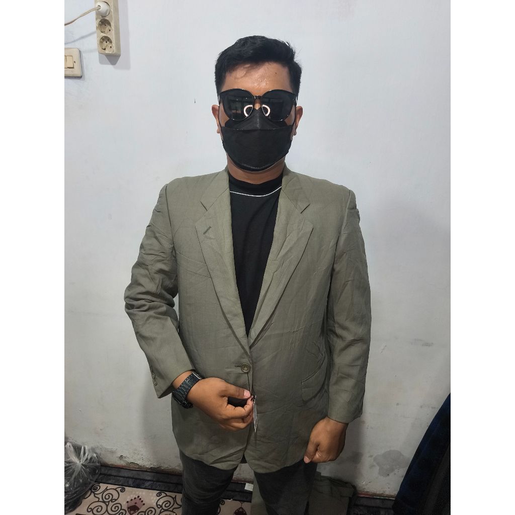 Jas Motif Pria size L 03  | Blazer Abstrak Pria | Jas Blazer Branded | Jas Nikah | Jas Kantor | Blaz
