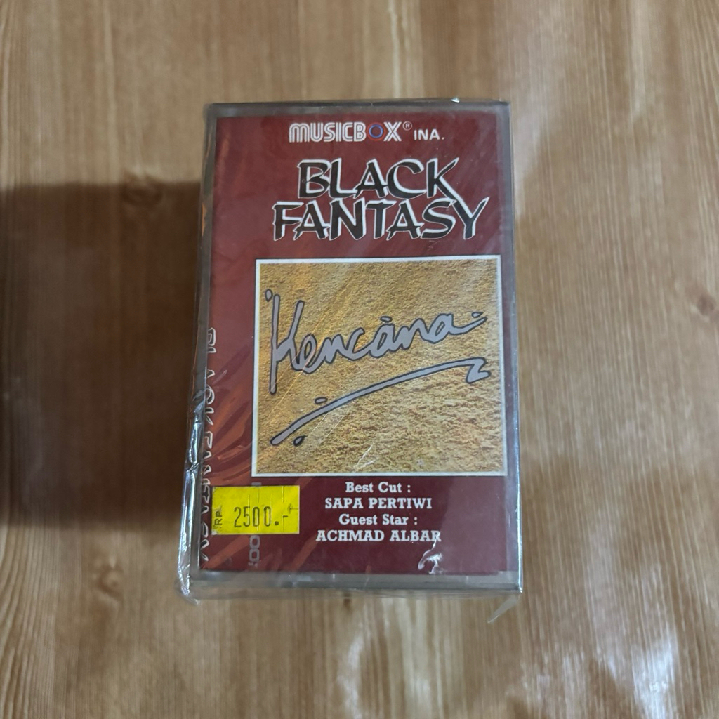 ORIGINAL KASET PITA BLACK FANTASY KENCANA ACHMAD ALBAR ALBUM GODBLESS GOD BLESS