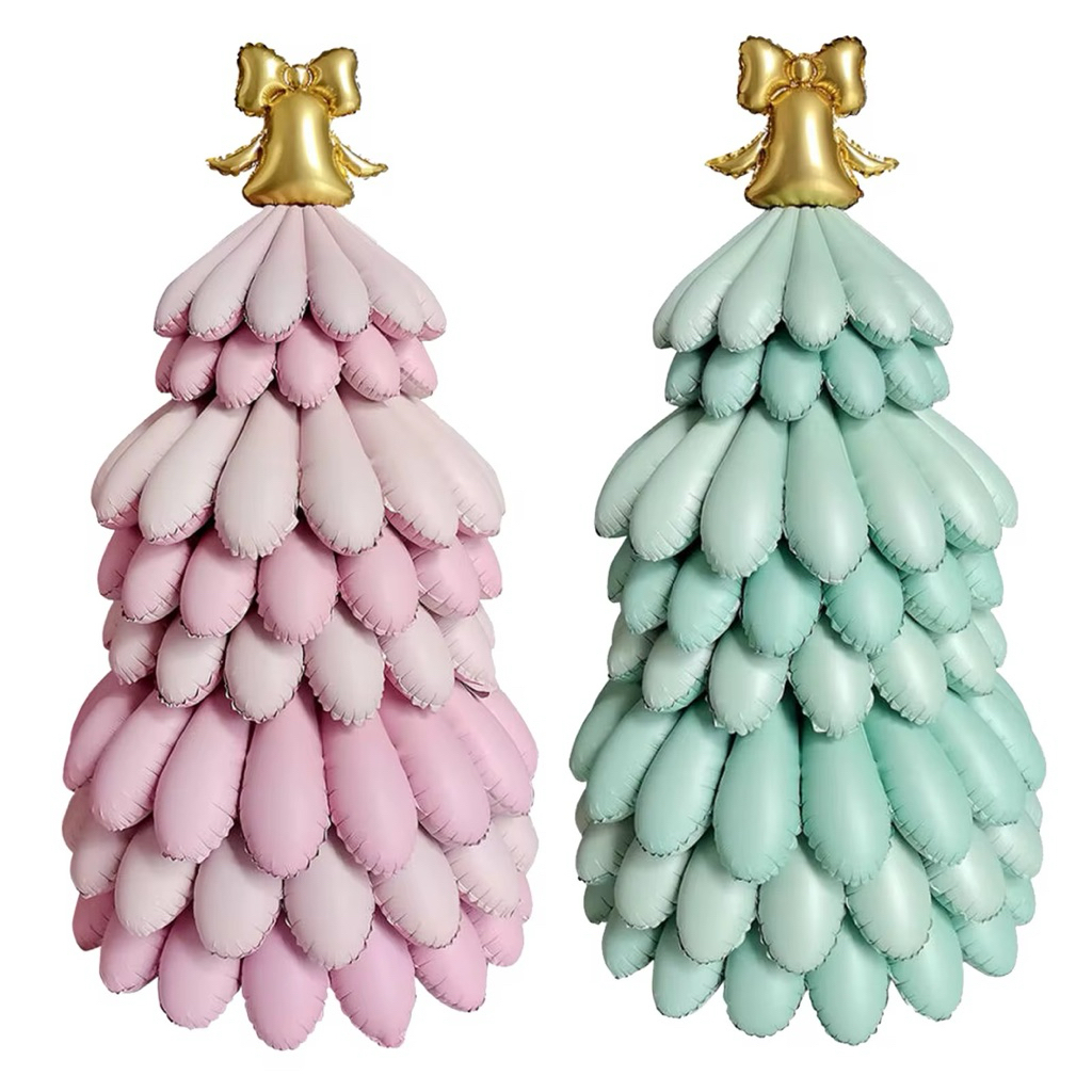 BALON 4D POHON NATAL MATTE PASTEL