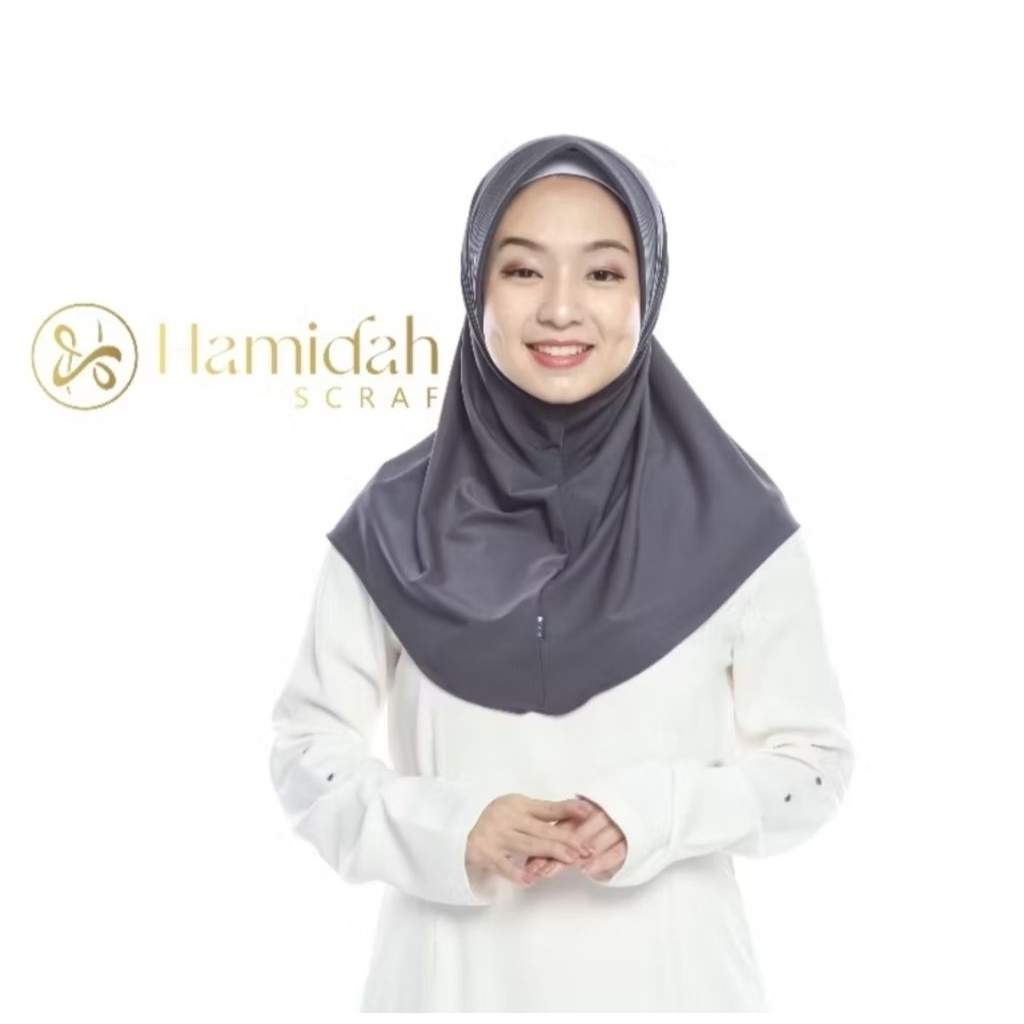 HIJAB BERGO HAMIDAH SIZE S HAMIDAH ORI