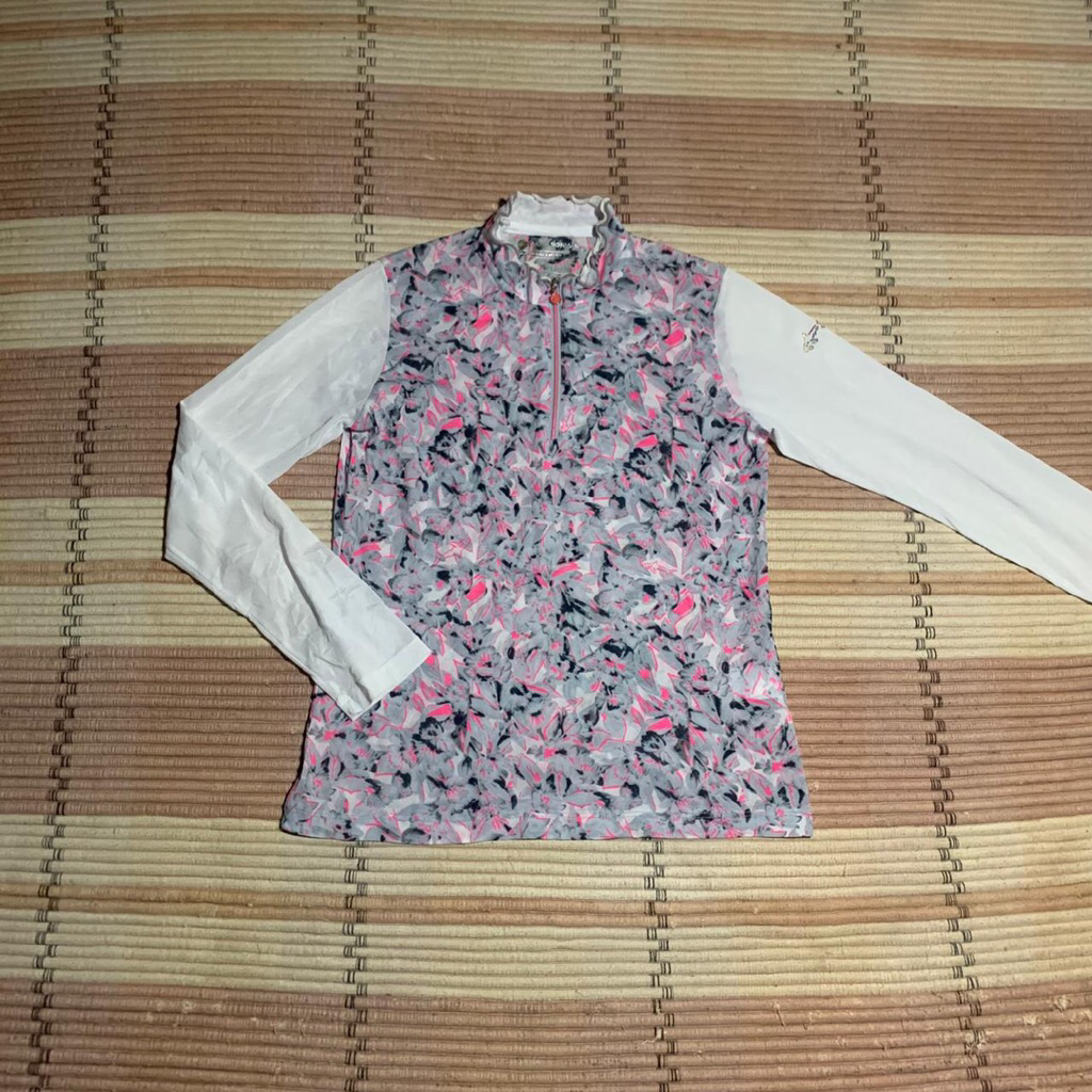 Kaos Baselayer  Wanita GREGNORMAN GOLF  90 Bahan Tipis Original Second Preloved