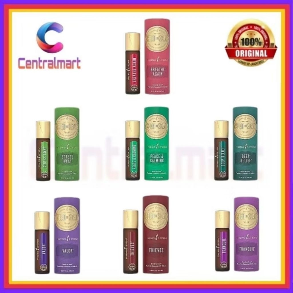 Ready Stock Young Living Essential Oil Roll-On 10ml