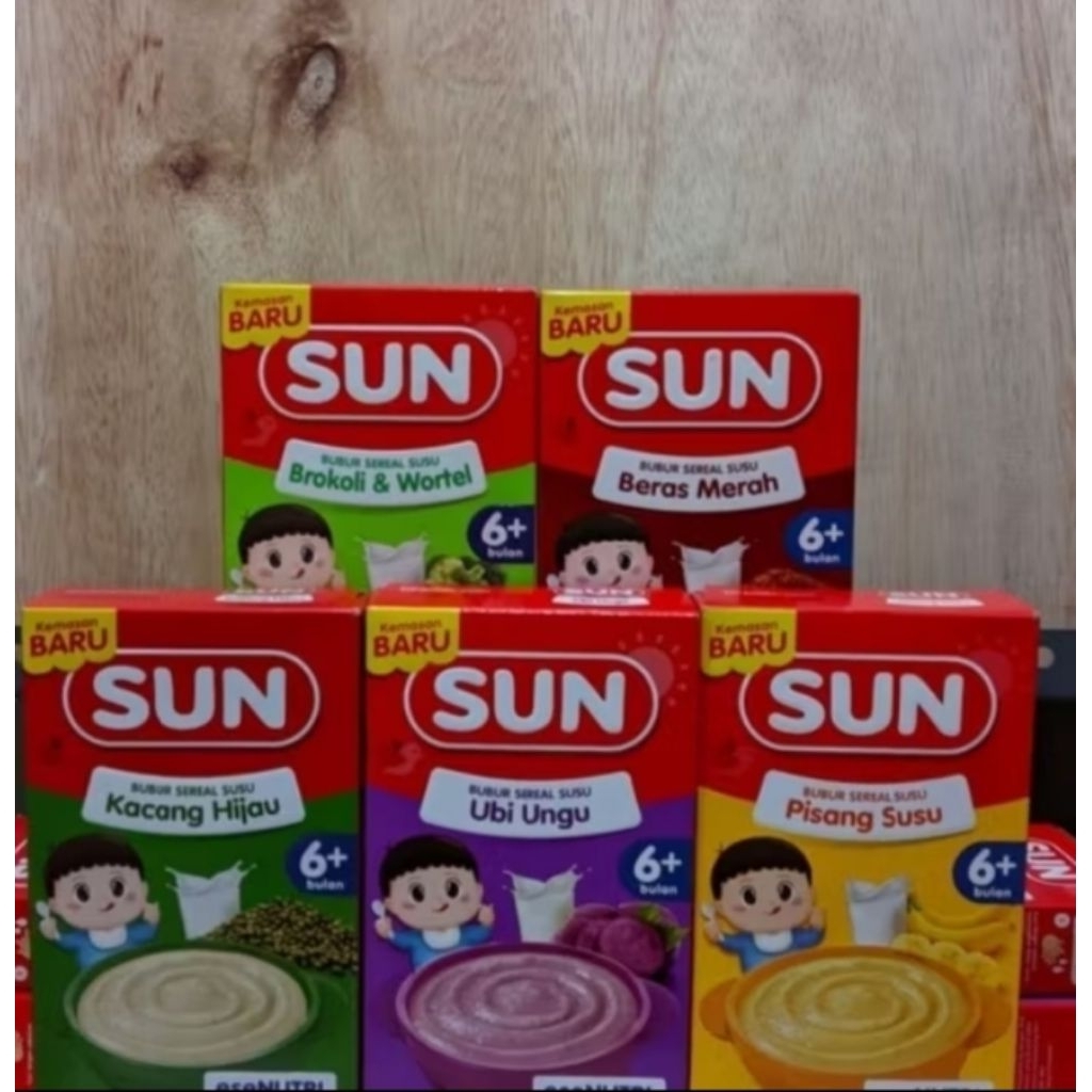 SUN Bubur Bayi 6+ Bulan 120 gr Box