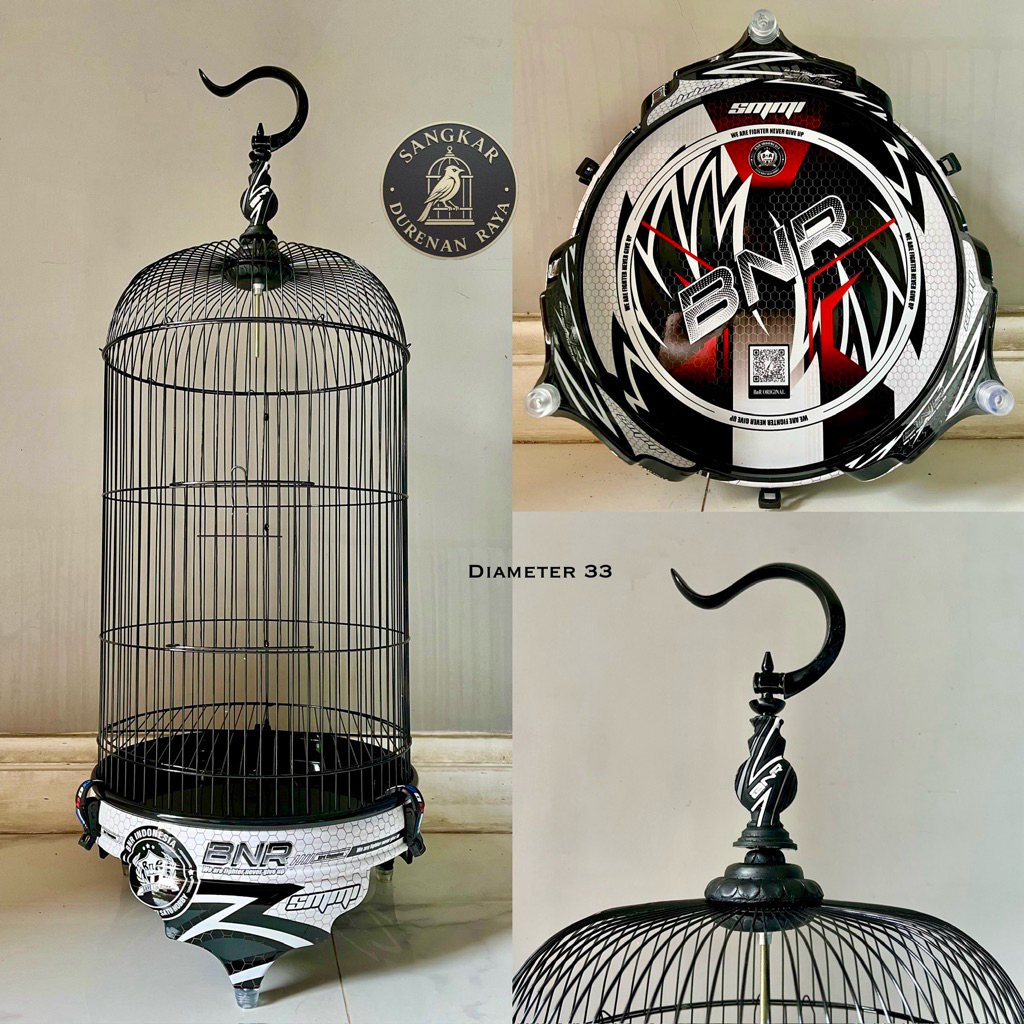 SANGKAR lOVEBIRD BNR ( FREE PACKING KAYU)