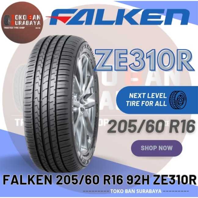 Ban FALKEN 205/60R16 ZE310R 205/60/16 205/60-16 20560R16 20560 205/60 R16 R 16 ZE 310R 310 R