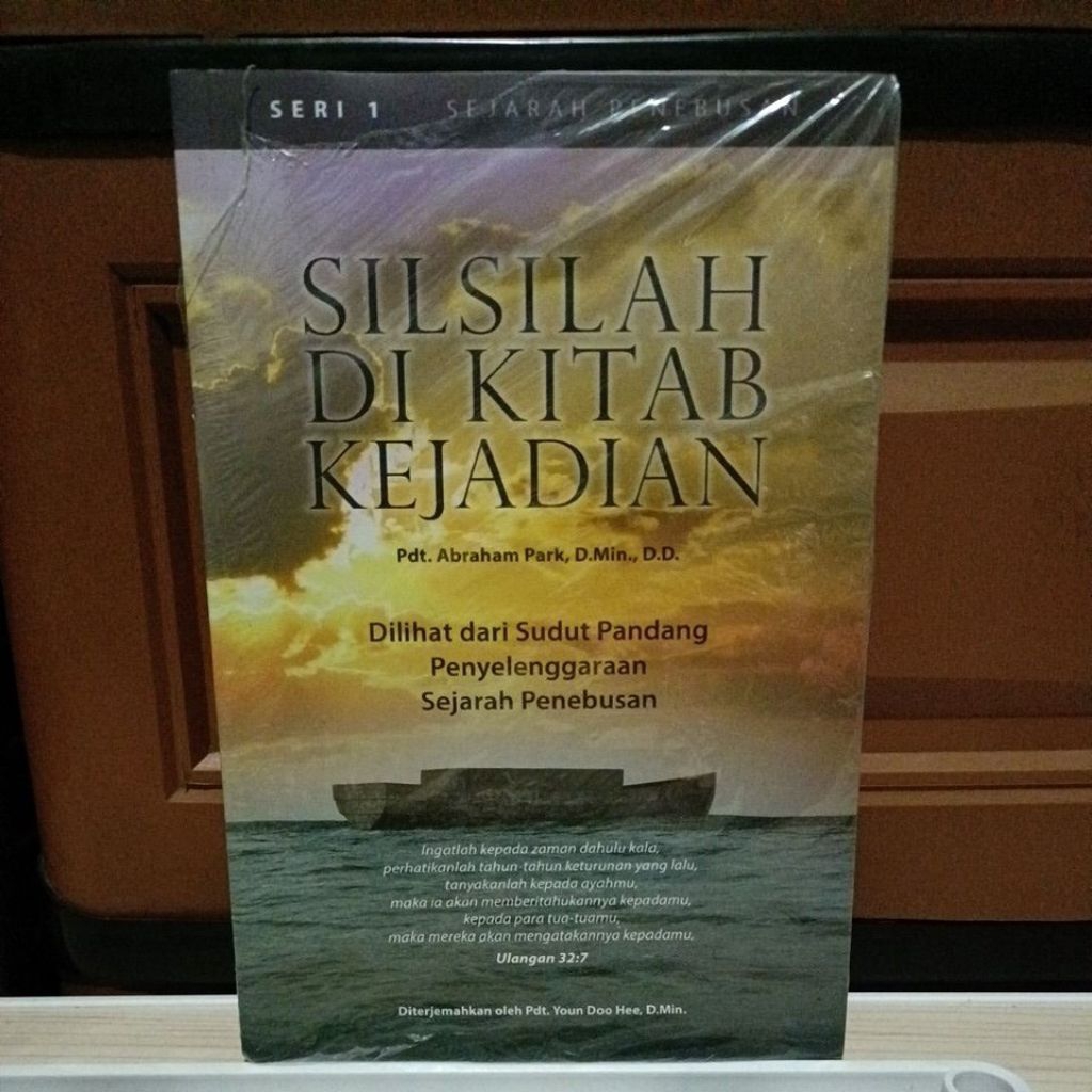 Buku Original - Silsilah di kitab kejadian seri 1 oleh Pdt. Abraham Park, D.Min.,D.D