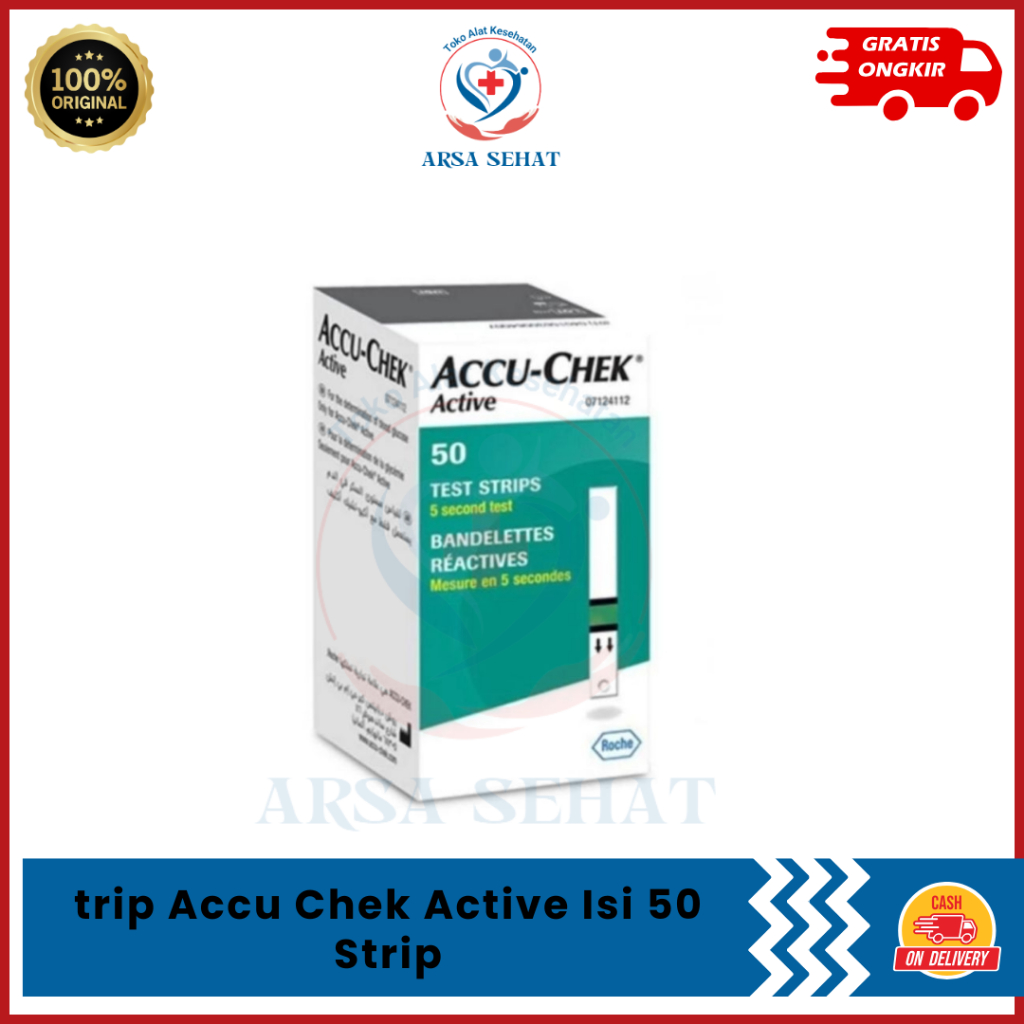 Strip Accu Chek Active Isi 50 Strip / AccuChek Active Test Strip 50