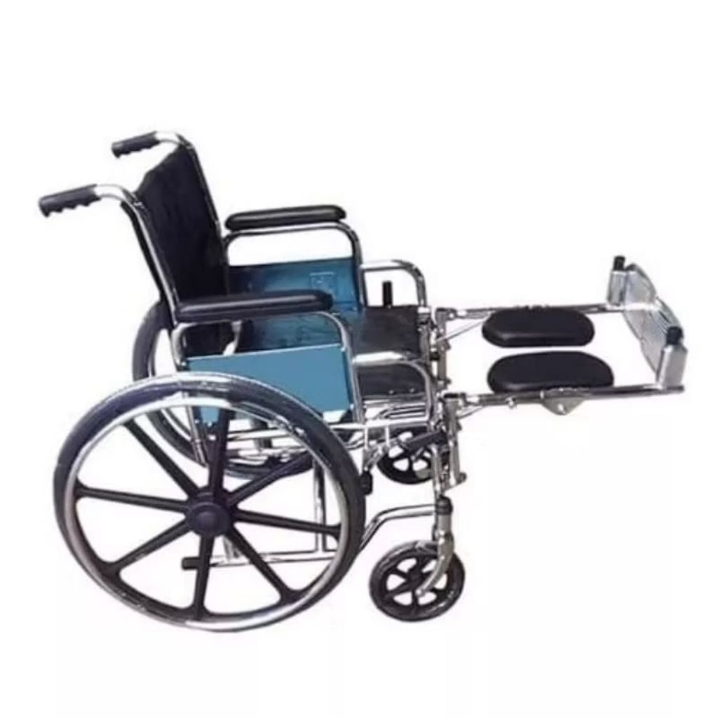 Kursi Roda Sella Selonjoran anti Selip kursi roda 2 in 1 kursi roda untuk patah kaki kursi roda kaki