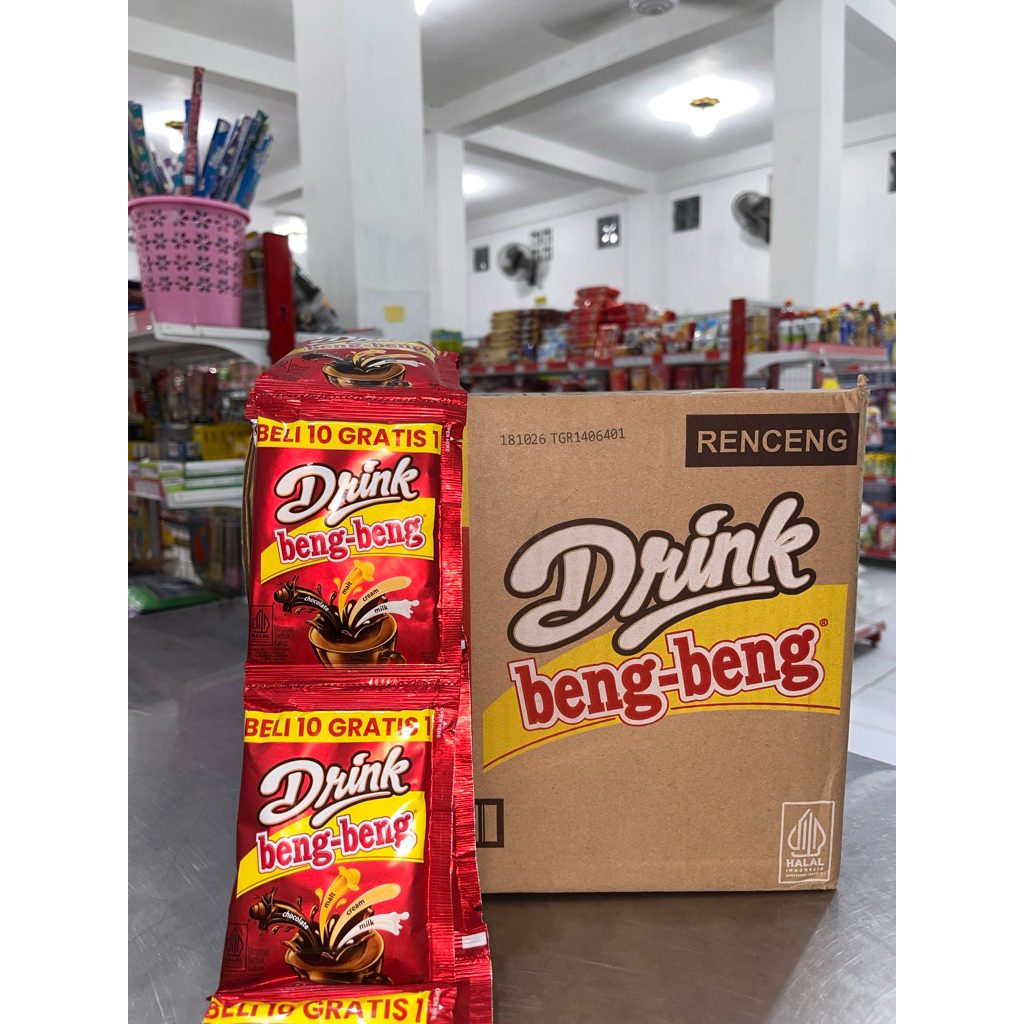 drink beng beng 1 dus 12renteng x 11pcs x 27g