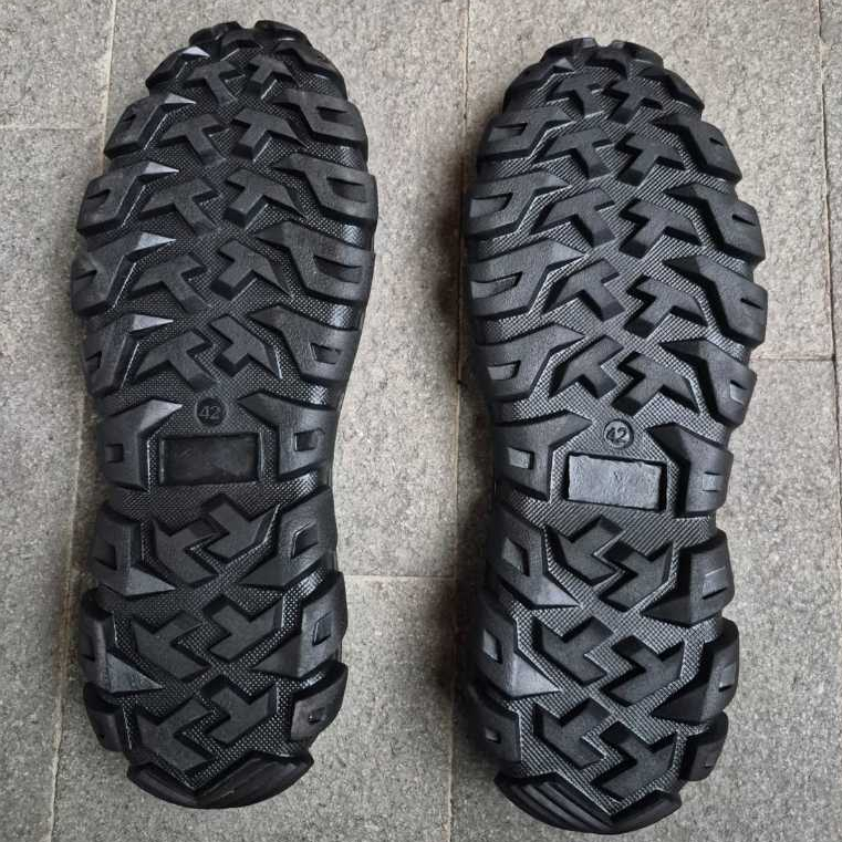 Outsole karet mentah sol sepatu pdl safety sepatu boots model terbaru