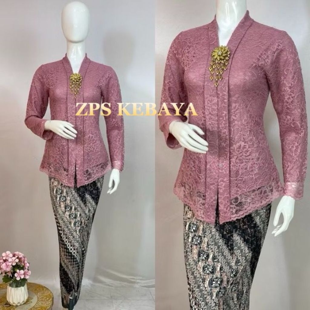 ZPS KEBAYA - Kebaya Set Pakaian Wanita // Kebaya Kartini Modern Kebaya Bali // Kebaya Set Floy