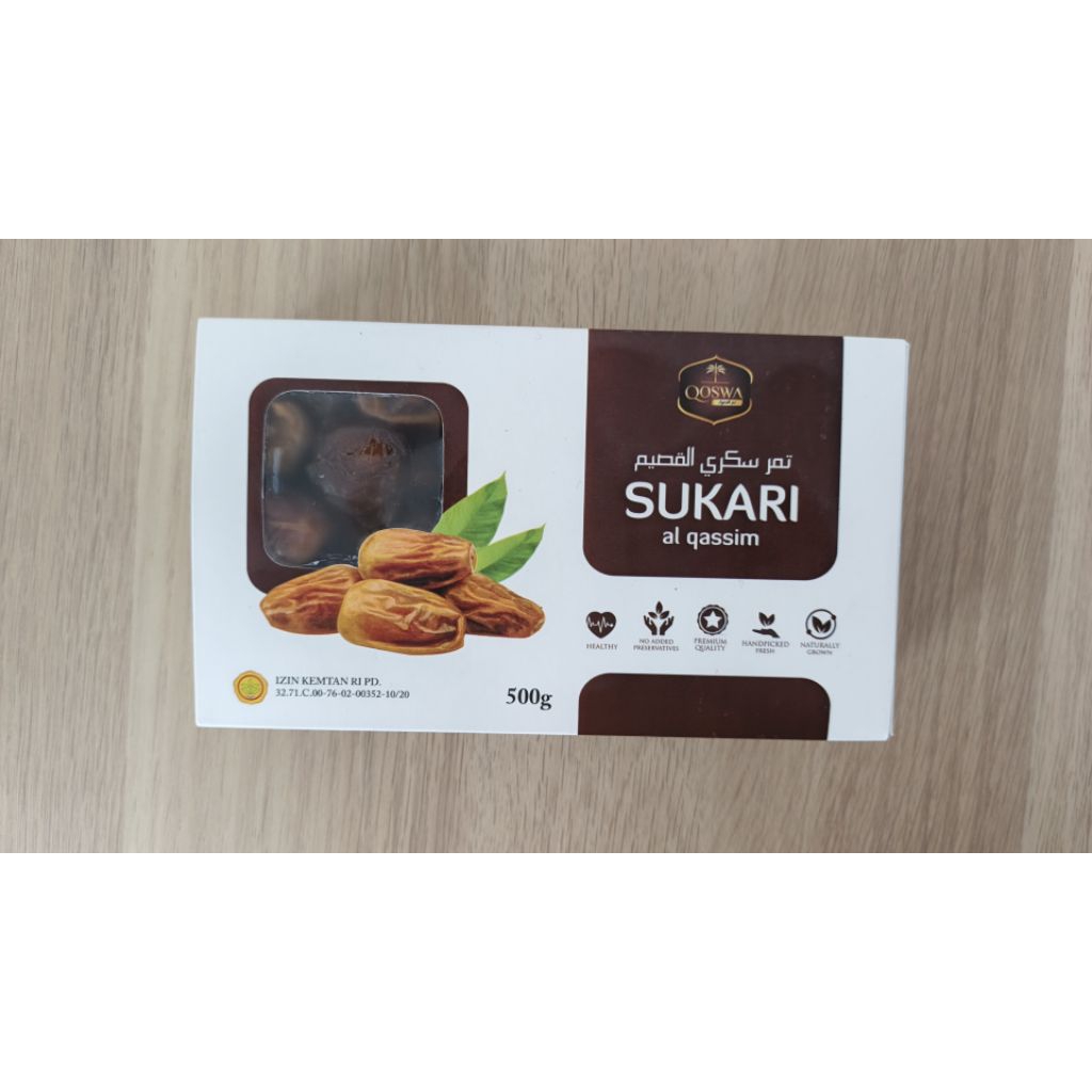 Kurma Sukari Al Qassim Qoswa 500g