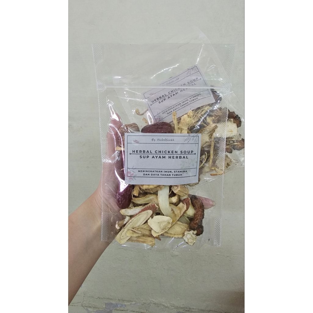 sup ayam herbal / herbal chicken soup