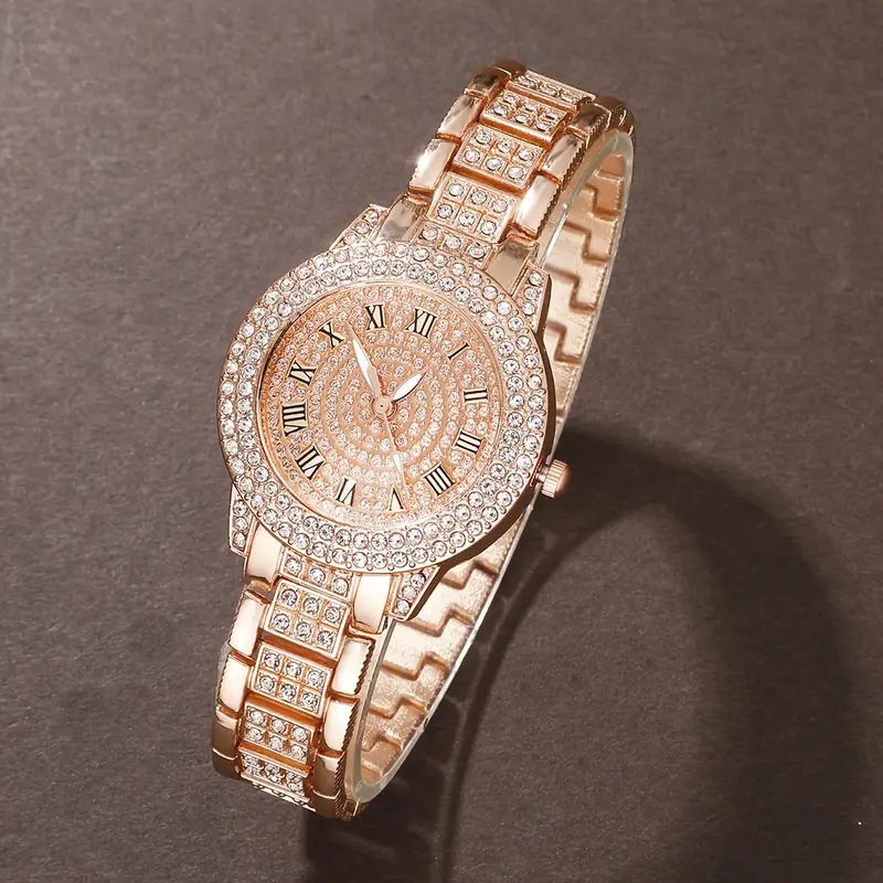 jam tangan wanita analog anti air arloji tali kuarsa anti karat branded vintage gift mewah J10