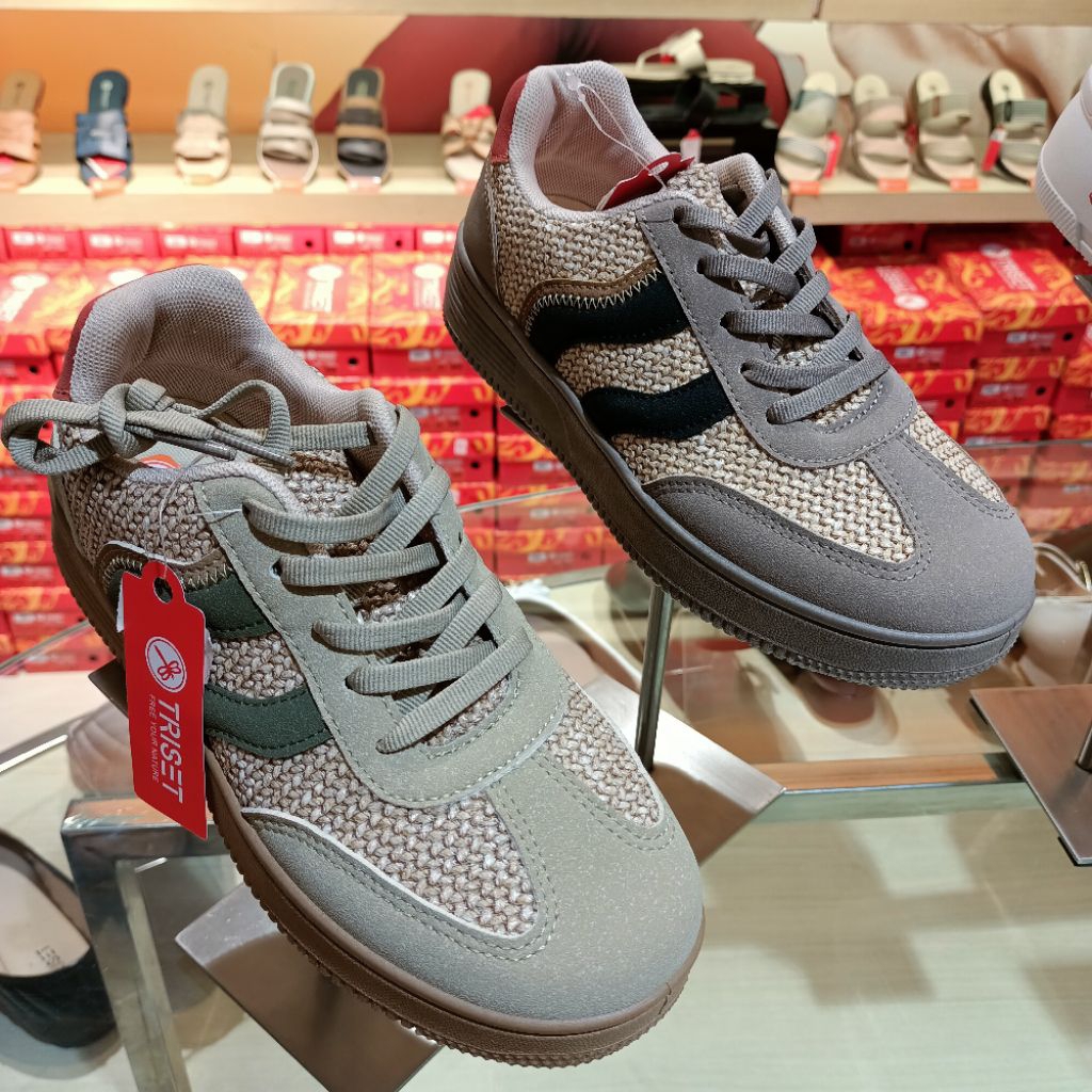 sepatu wanita sneakers TRISET original