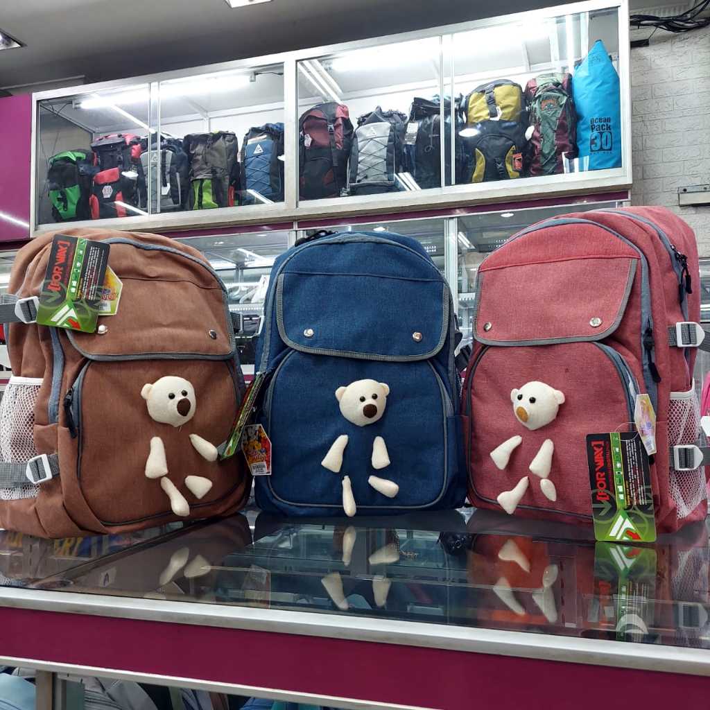 Tas Ransel Sekolah Wanita Boneka Kanvas – PD Kanvas Premium