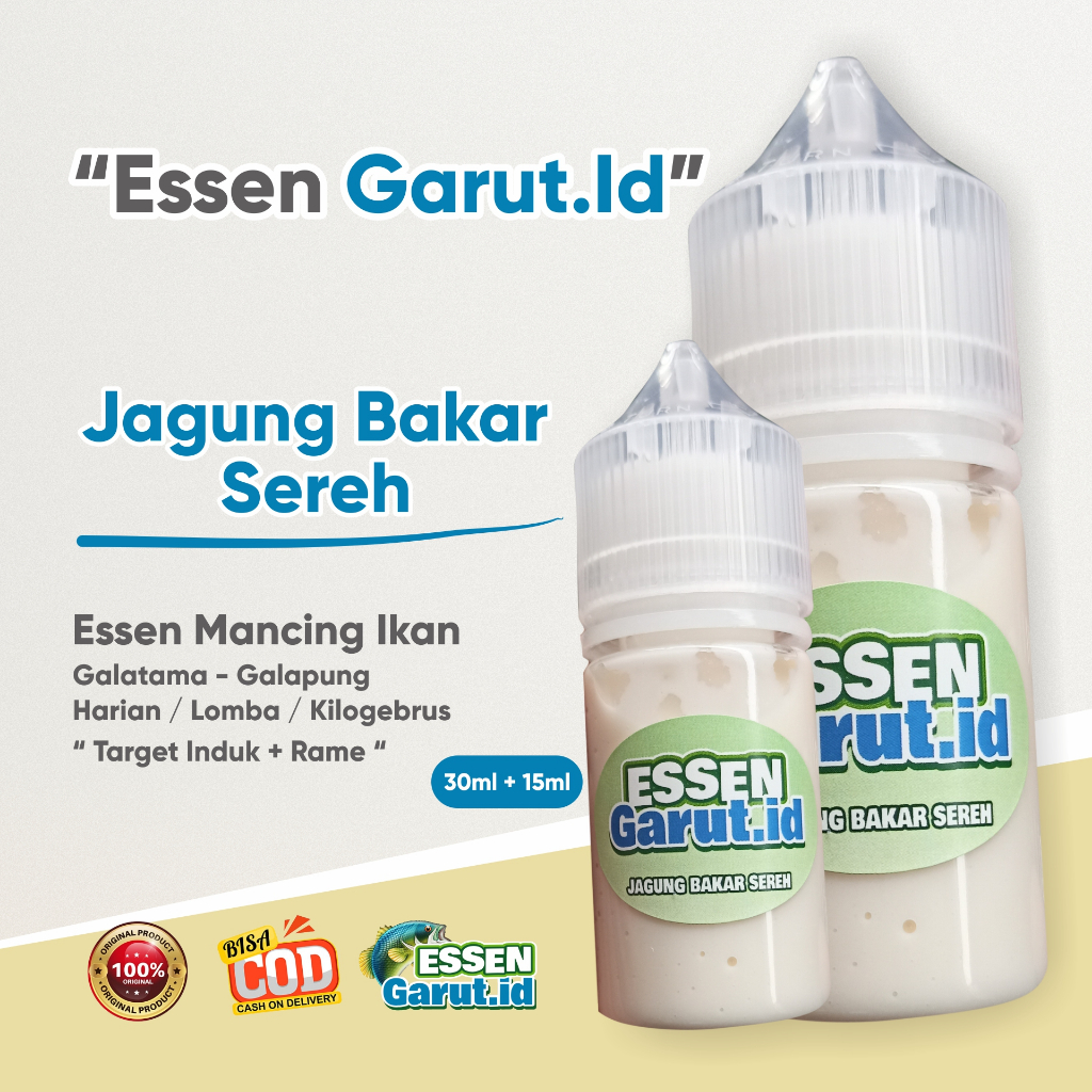 JAGUNG BAKAR SEREH - Essen Garut Id essen Umpan Pancing untuk Mancing Ikan rame dan indukan