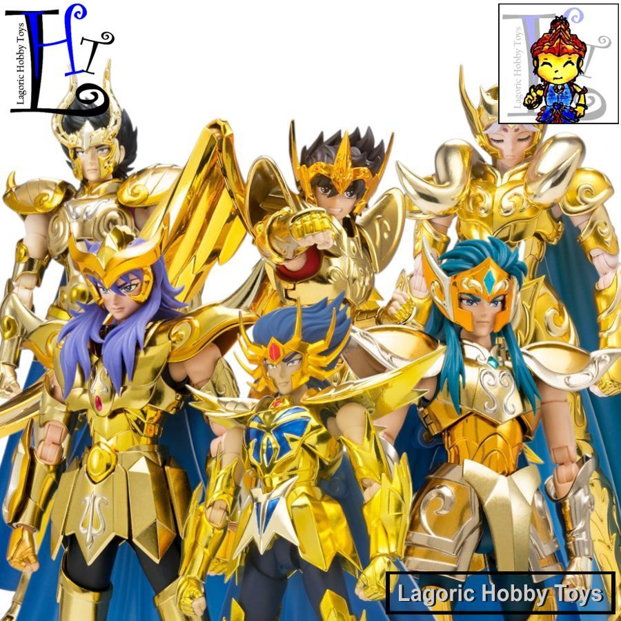 Saint Cloth Myth SCM Saint Seiya Bandai LHT 3 Mix Varian Original Mainan Figure [Gold Saint-Aries Ca