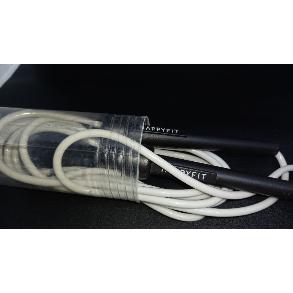 [preloved] HAPPYFIT - PVC jump rope/skipping rope