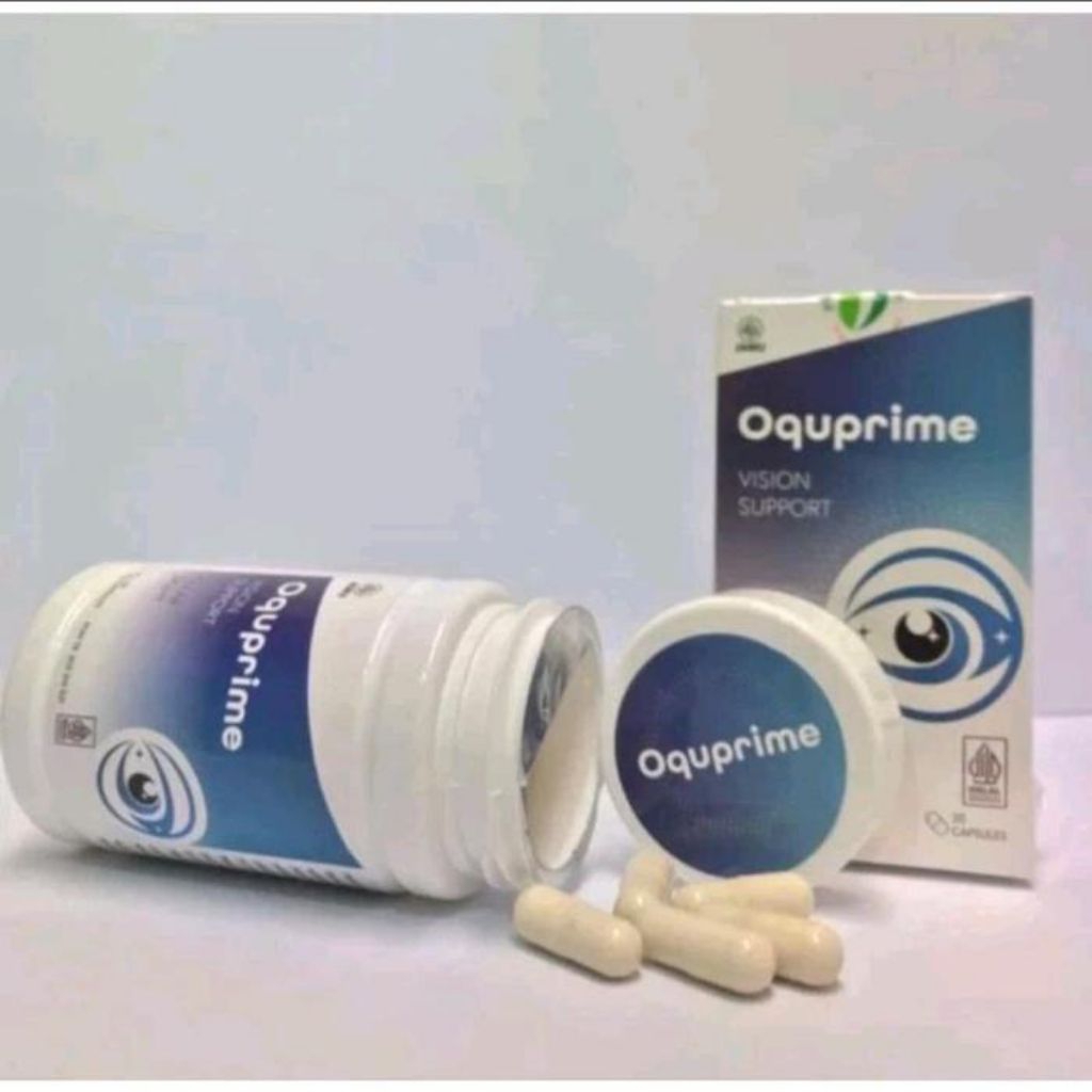 OQUPRIME OBAT HERBAL ASLI ORIGINAL UNTUK KESEHATAN MATA (ISI 20 KAPSUL )