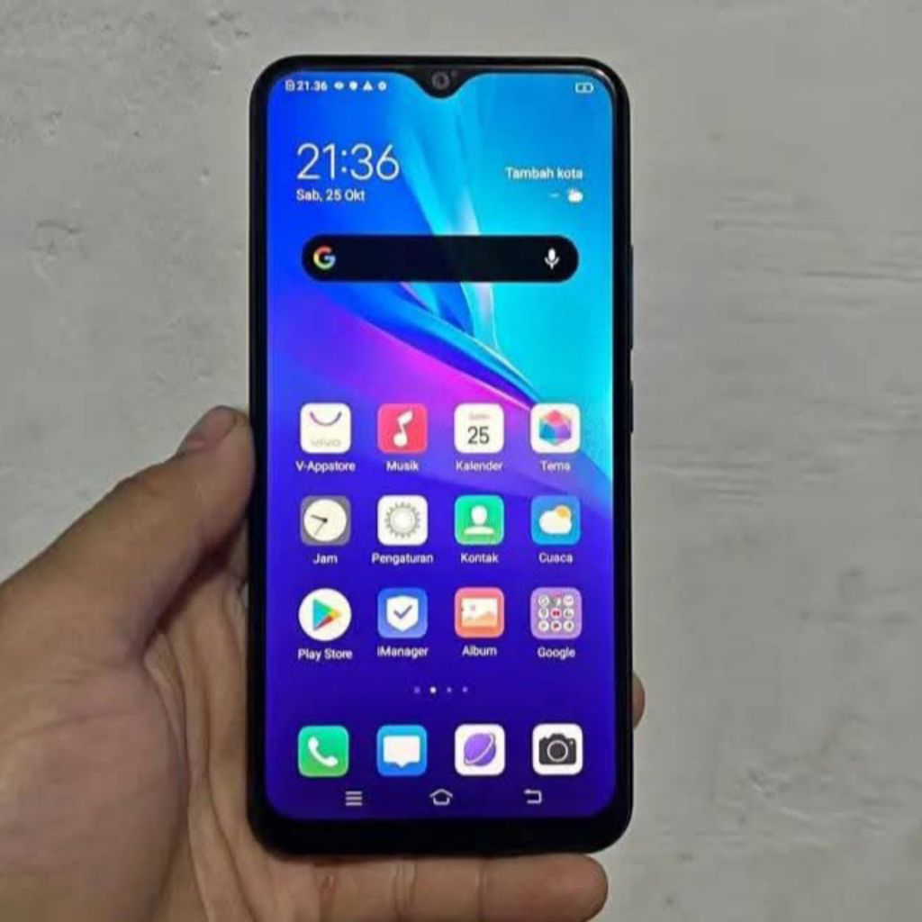 LCD Ori Asli Copotan Vivo Y17 / Y15 / Y12 / Y12i / Y11 Fullset Touchscreen