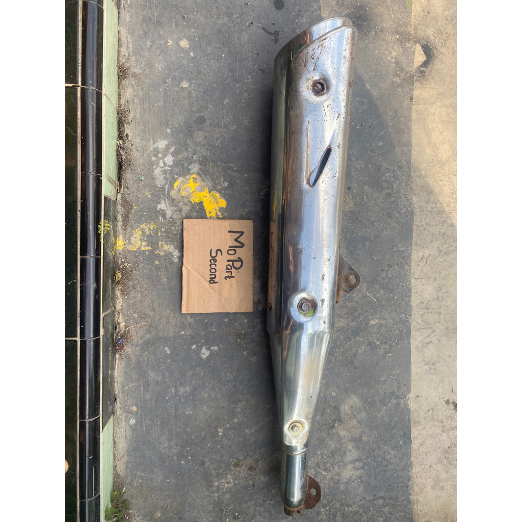 SLINCER KNALPOT SUPRA X 125 OLD KARISMA 125 ORIGINAL COPOTAN / SLENSER KNALPOT KARISMA SUPRA X 125 O