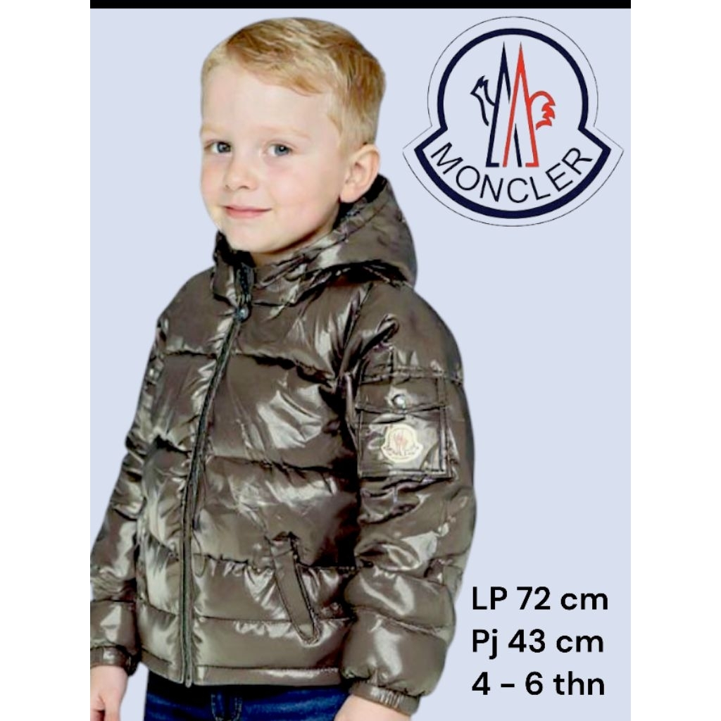 MONCLER Kid Jaket Bulang anak