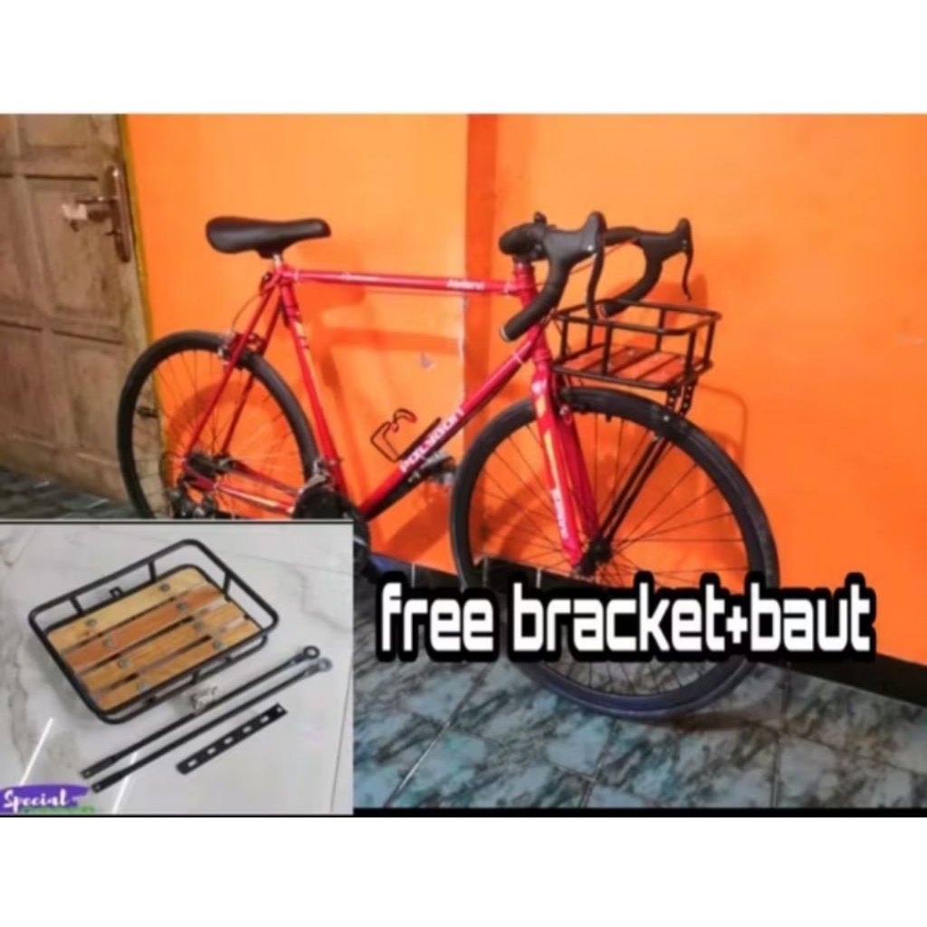 Keranjang sepeda/keranjang kayu fixie/keranjang sepeda murah federal/mtb