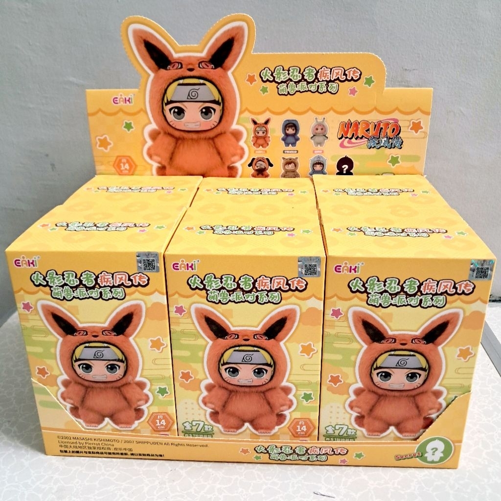 [READY STOCK] Naruto Shippuden EAKI TOP TOY Naruto Beast Party Plush Selected