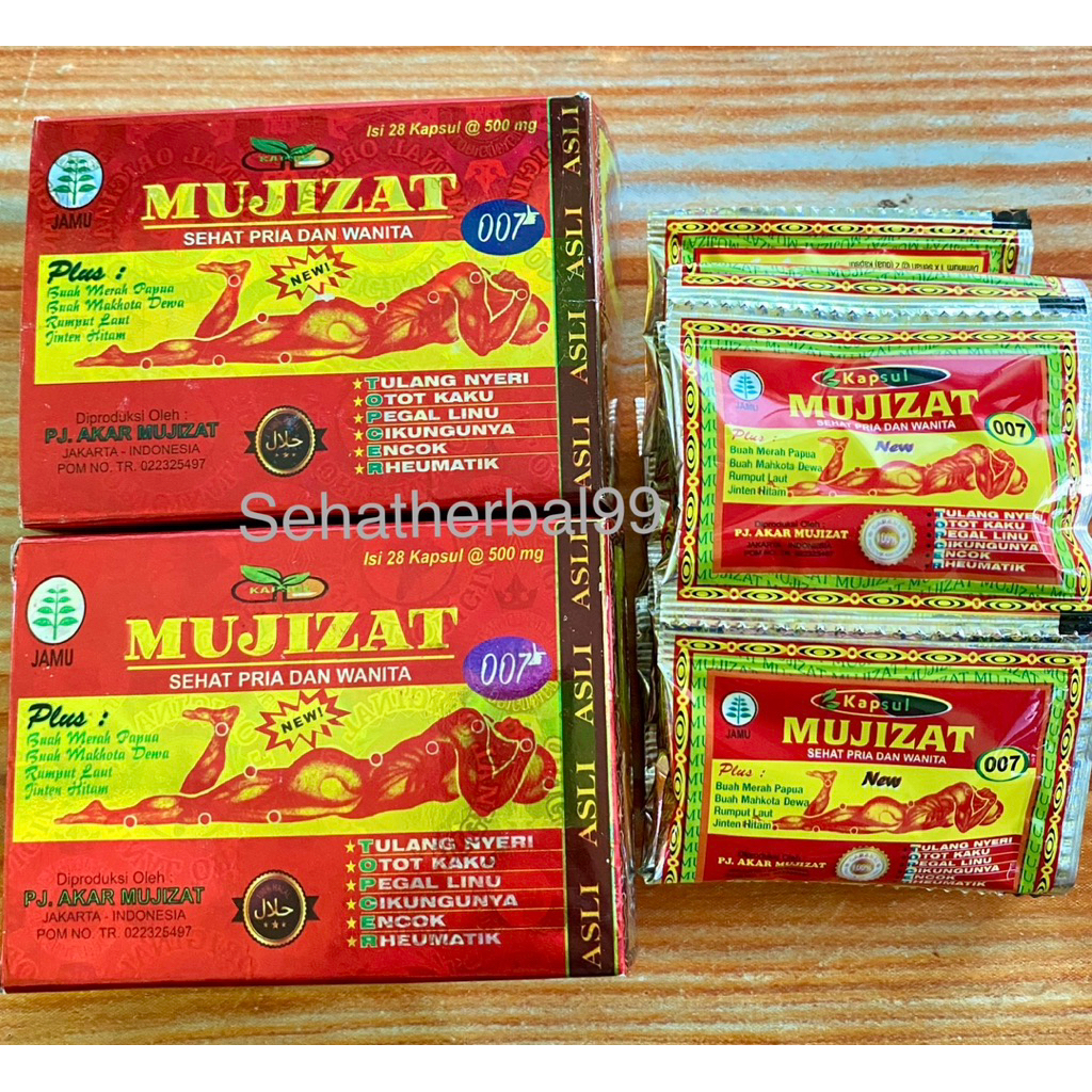 Mujizat Mukjizat 007 Asli 100% Original