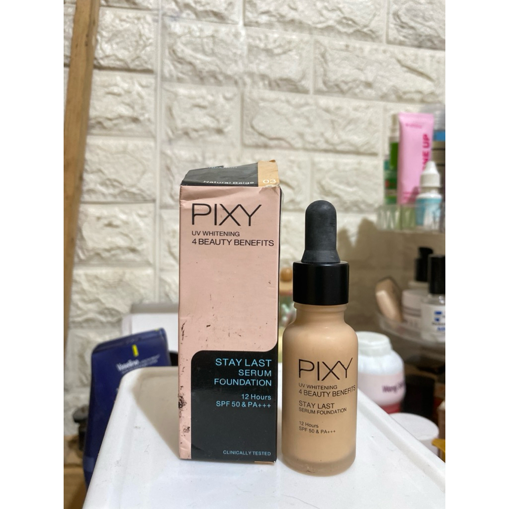 Foundation Stay Last Serum PIXY - PRELOVED