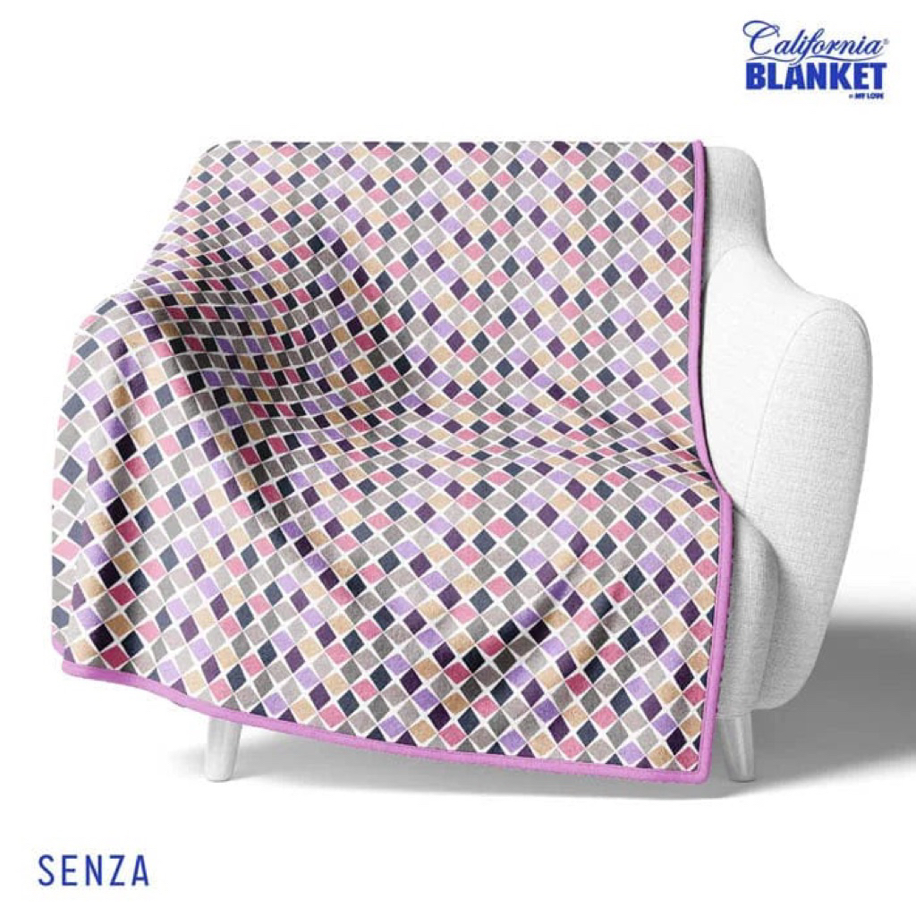 Selimut Bulu Tebal CALIFORNIA Ukuran Besar 160x200