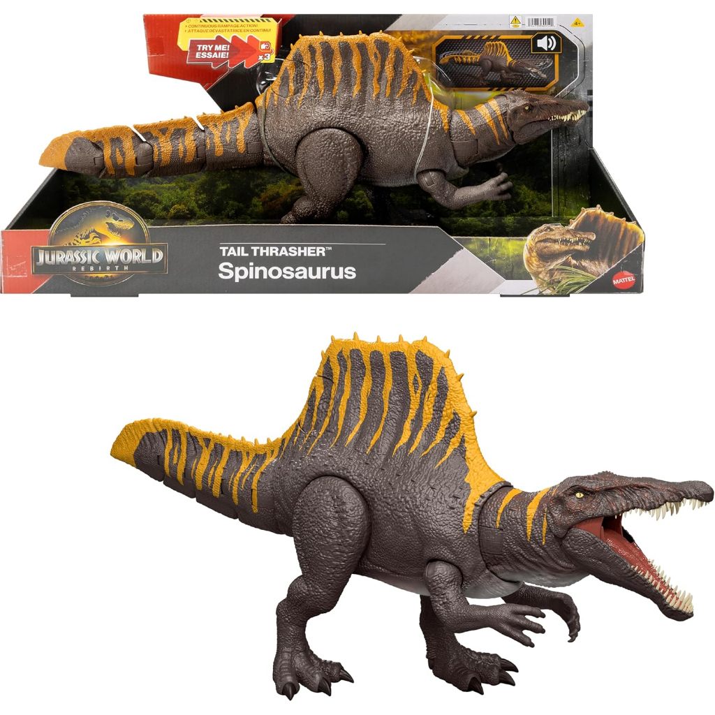 Mattel Jurassic World Spinosaurus Action Figure