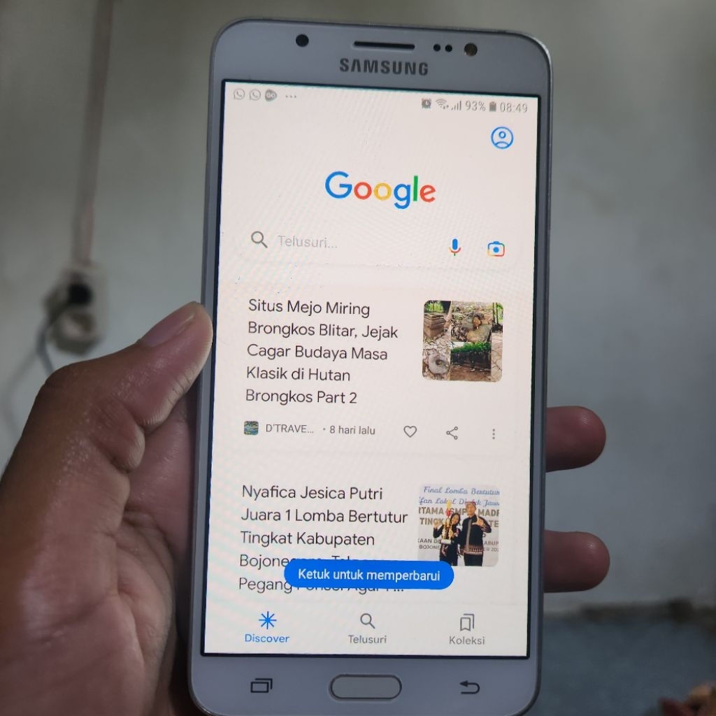 Samsung j7 2016 minus ga bisa reset