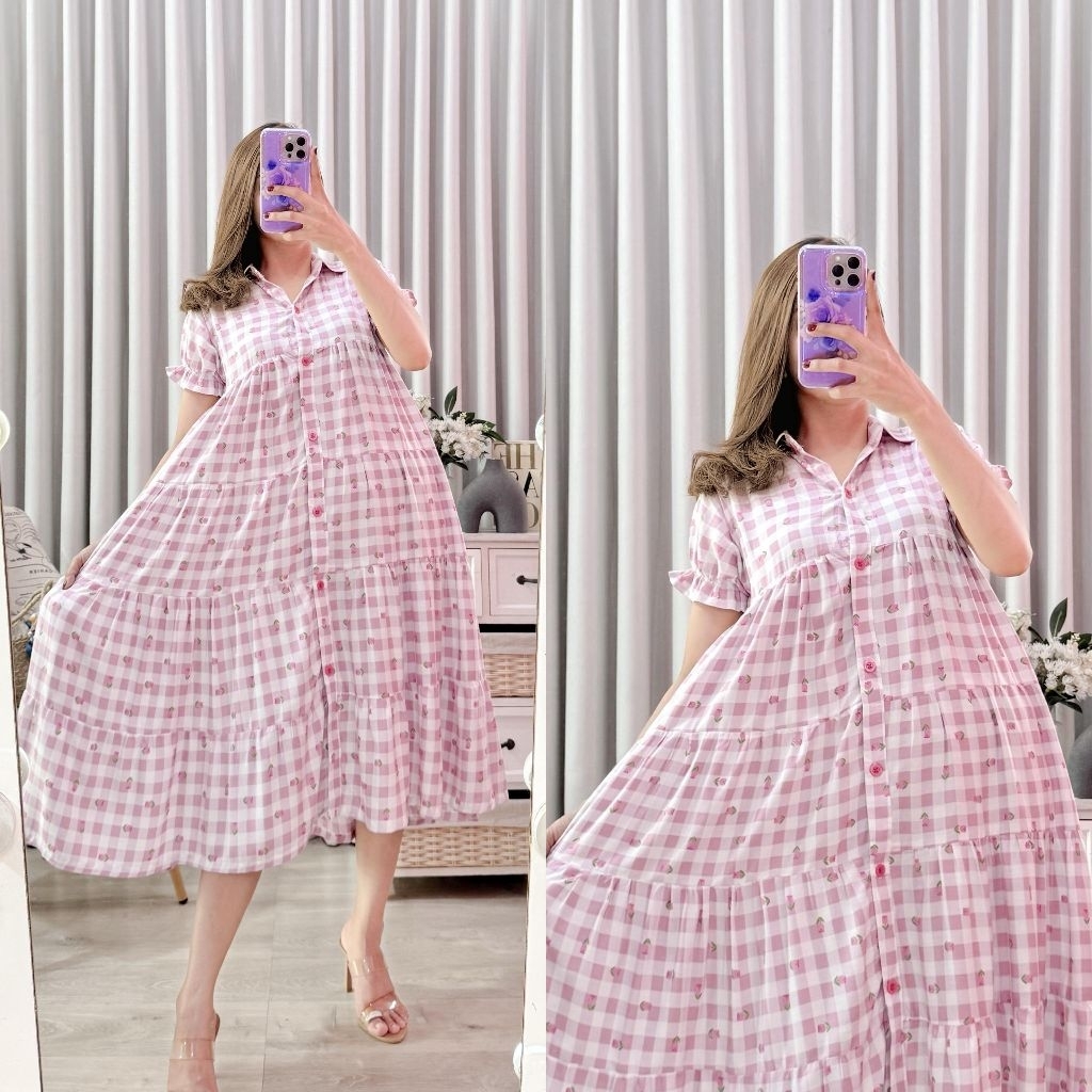 Dress Queen / Homedress Premium / Dress Rayon Premium Bumil Busui