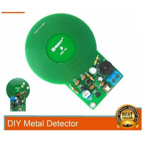 (Allthebest) DIY KIT Metal Detector Detektor Logam Besi Belajar kit
