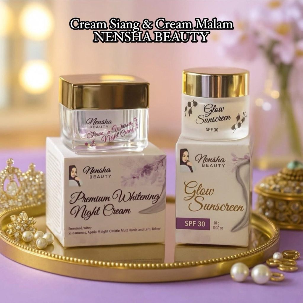 Nensha Beauty Cream Siang&Malam