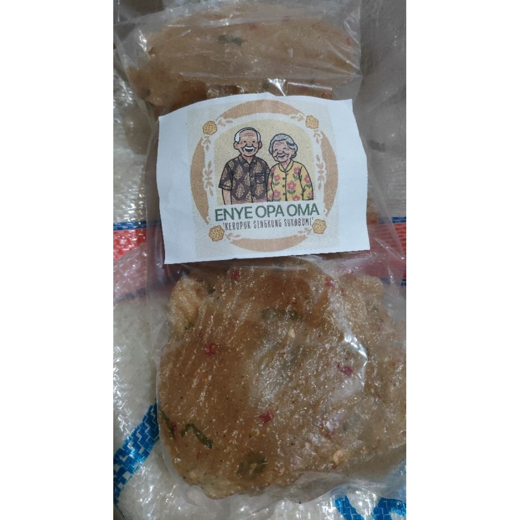 Kripik Singkong / Opak Sukabumi merek Enye Opa Oma